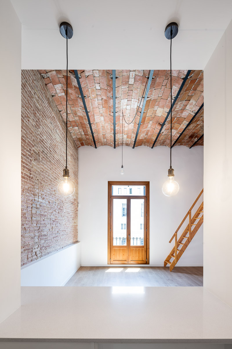la boqueria taller Reforma de dos habitatges al Gòtic