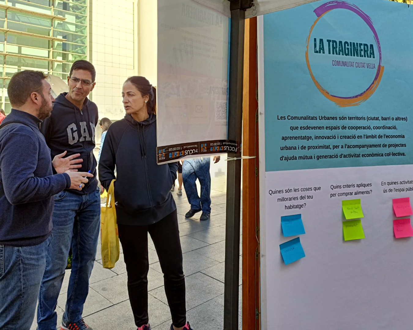 la traginera projecte social exposició