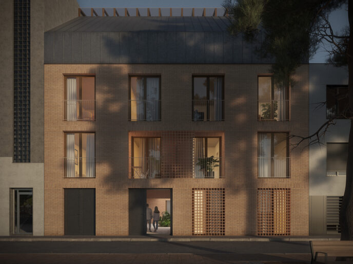habitatges sabadell façana edifici plurifamiliar
